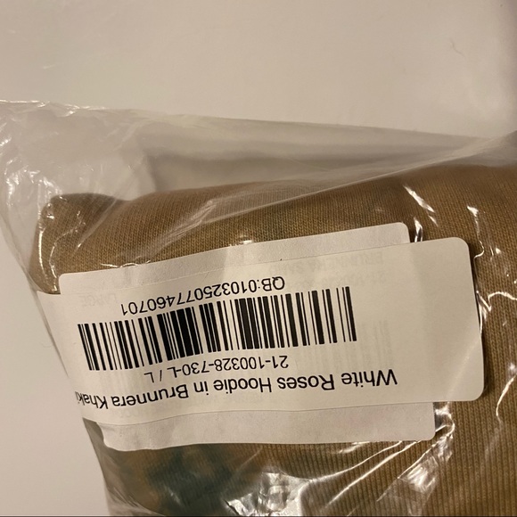 Civil Regime Rose Hoodie Brunnera Khaki wash Sweatshirts & Hoodies